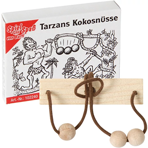 Mini Giochi E Puzzle Tarzan - Livelli Di Difficoltà Vari, Piccoli E Portatili, Regalo Perfetto Per Bambini E Adulti, Made In Germany