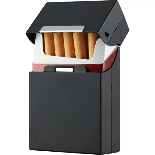 Boîte à cigarettes Formula Alu (Noir, Aluminium, 30g) comme  objets-publicitaires Sur GIFFITS.be