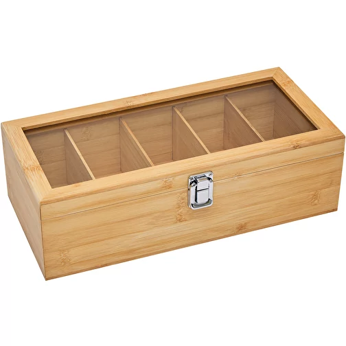 bambus lunchbox Snap 1200 Stainless Steel and Bamboo Lunch Box main image 0