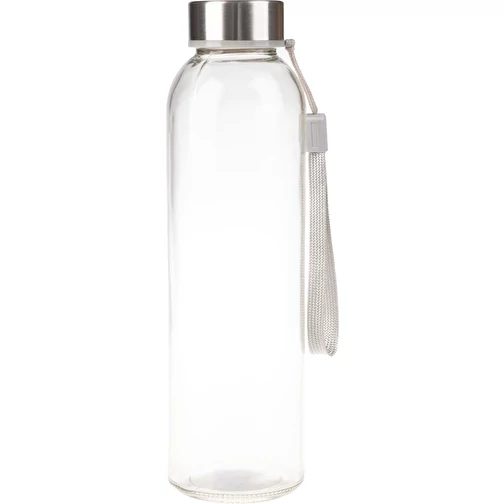 Trinkflasche aus Glas 500ml (500 ml, transparent, Glas, PP, 260g) als Werbegeschenke Auf Art.Nr. 463836